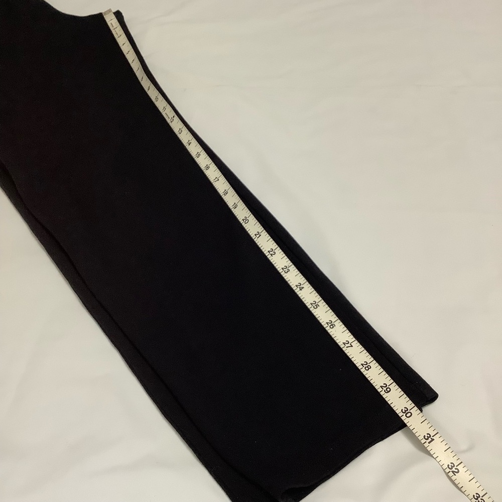 Eileen Fisher Pull-On Basic Black Pants Size L (W… - image 7
